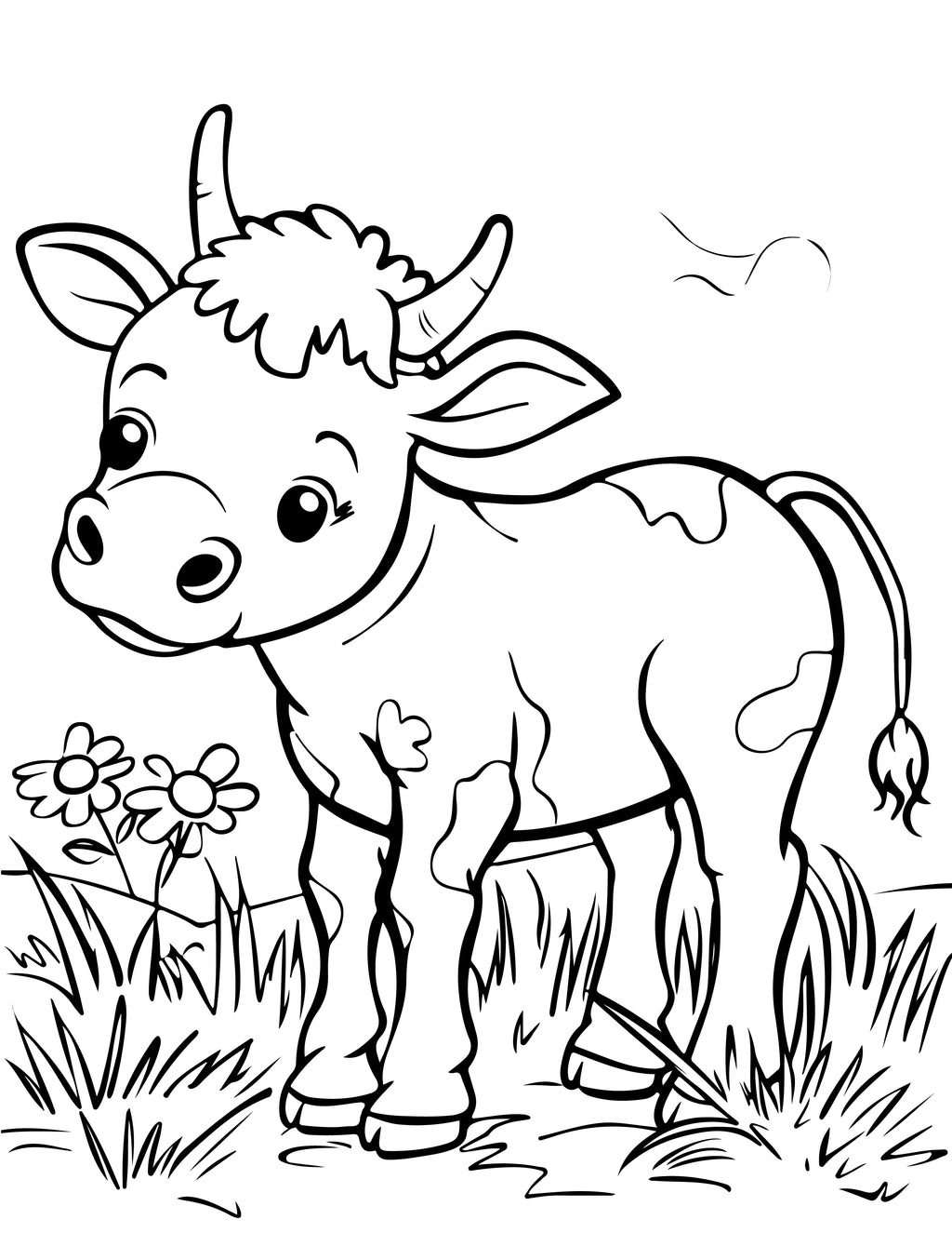 Farm Animals Coloring Book - MyKidStudio