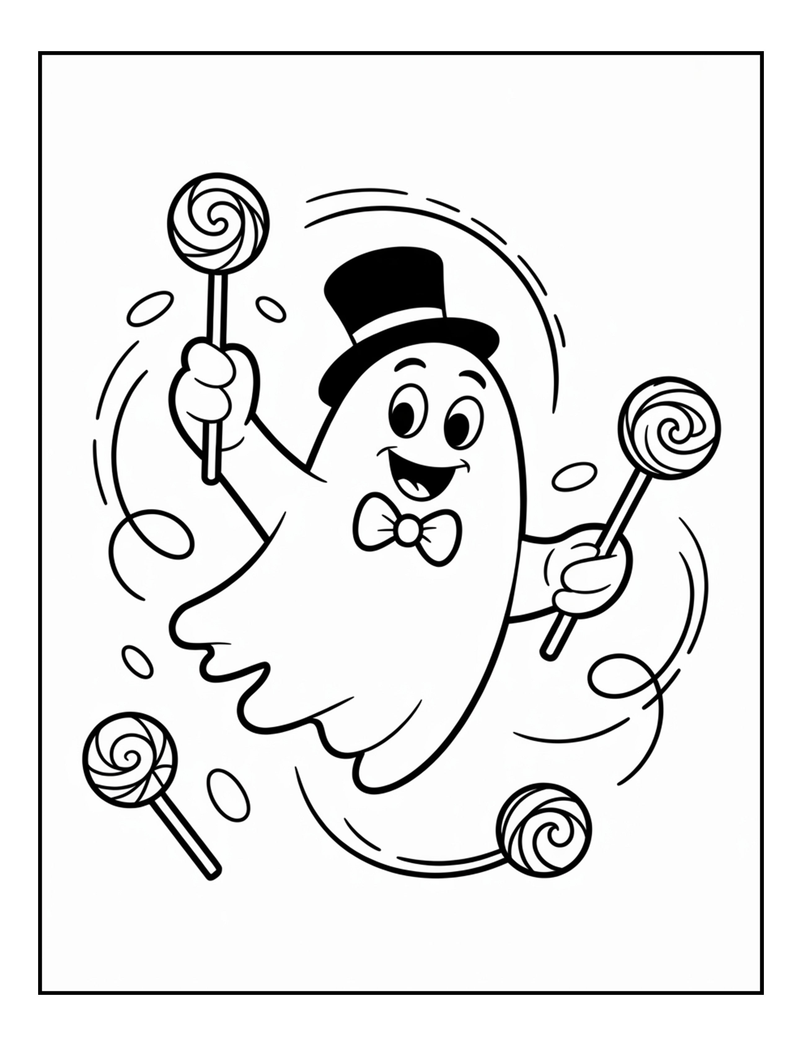 Cute Halloween Coloring Book - MyKidStudio