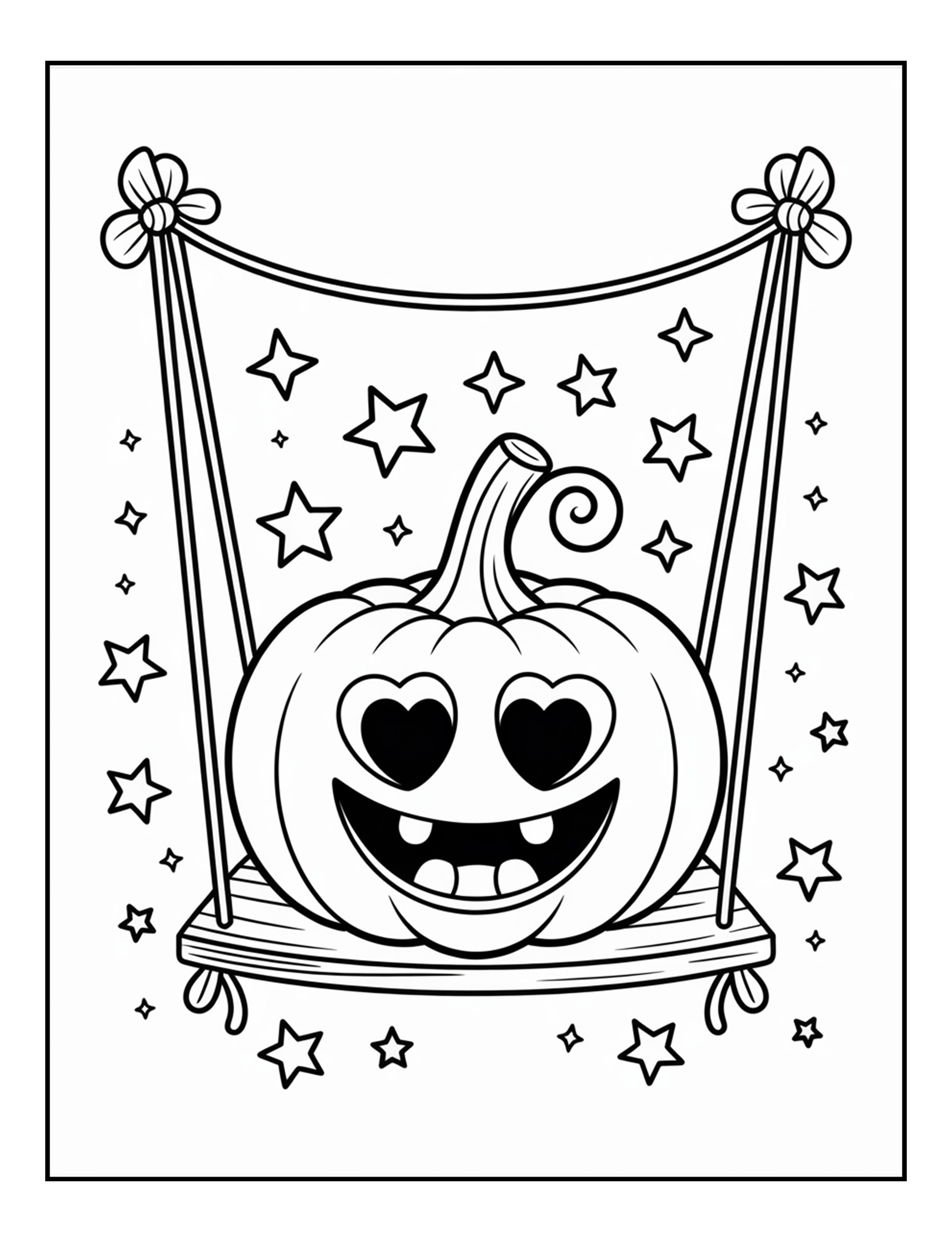 Cute Halloween Coloring Book - MyKidStudio