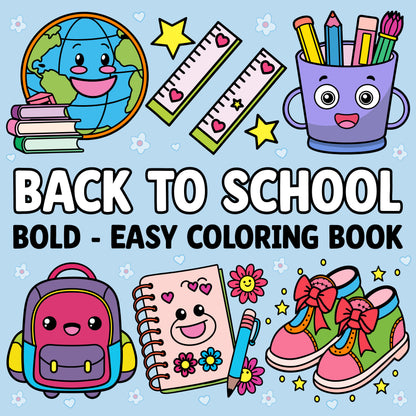 School Coloring Book - MyKidStudio