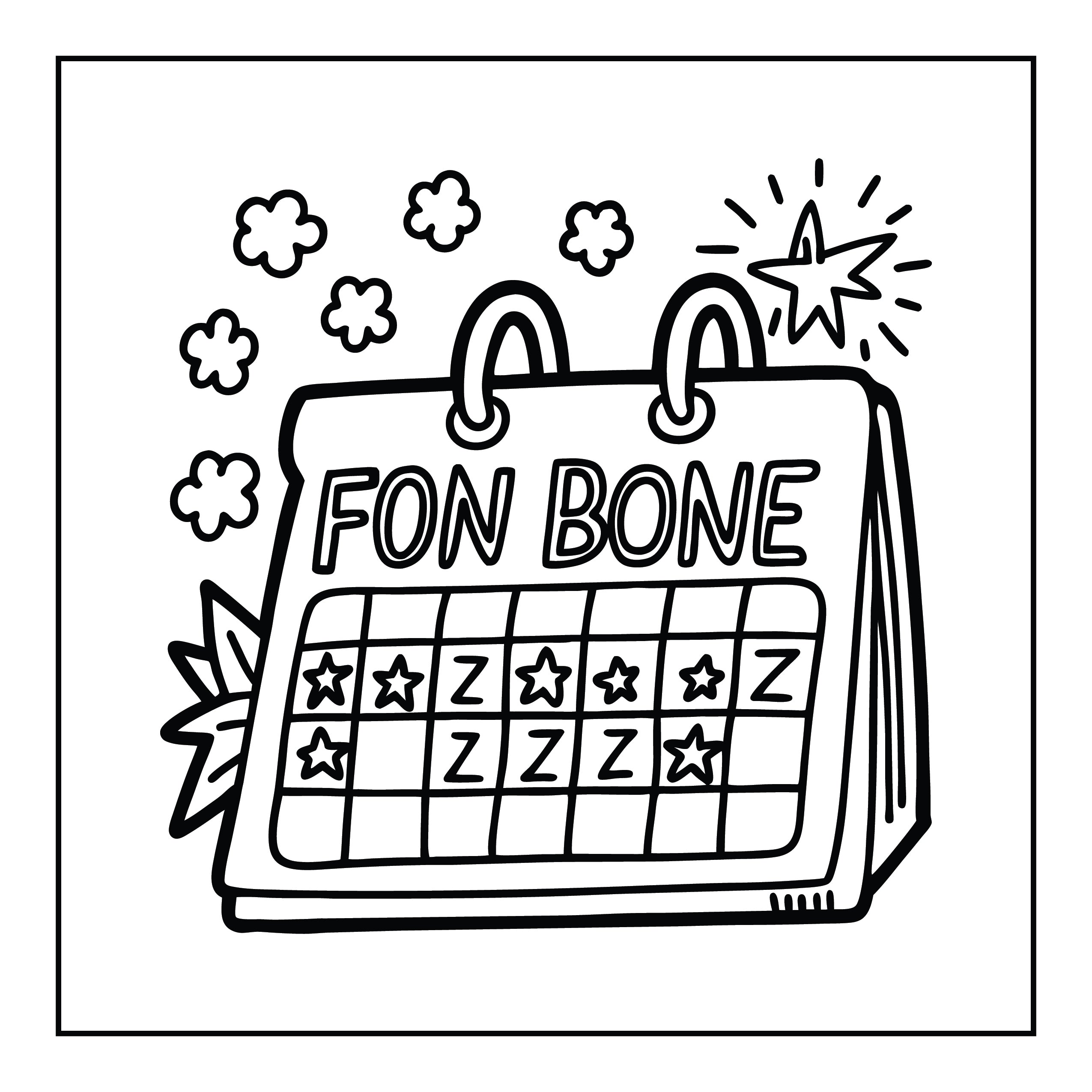 Back To School Coloring Book - MyKidStudio