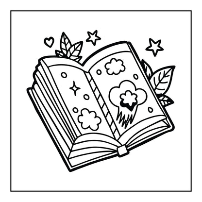 School Coloring Book - MyKidStudio